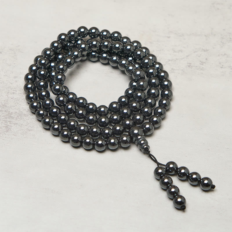 Buddha Stones 108 Beads Terahertz Focus Clarity Mala