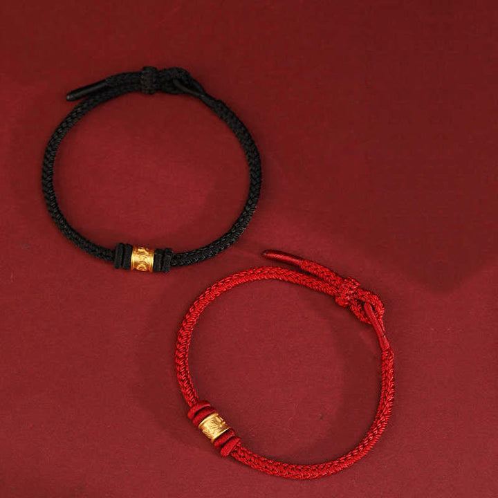 BWOOOH Tibet Handmade 999 Gold Om Mani Padme Hum Luck Pro