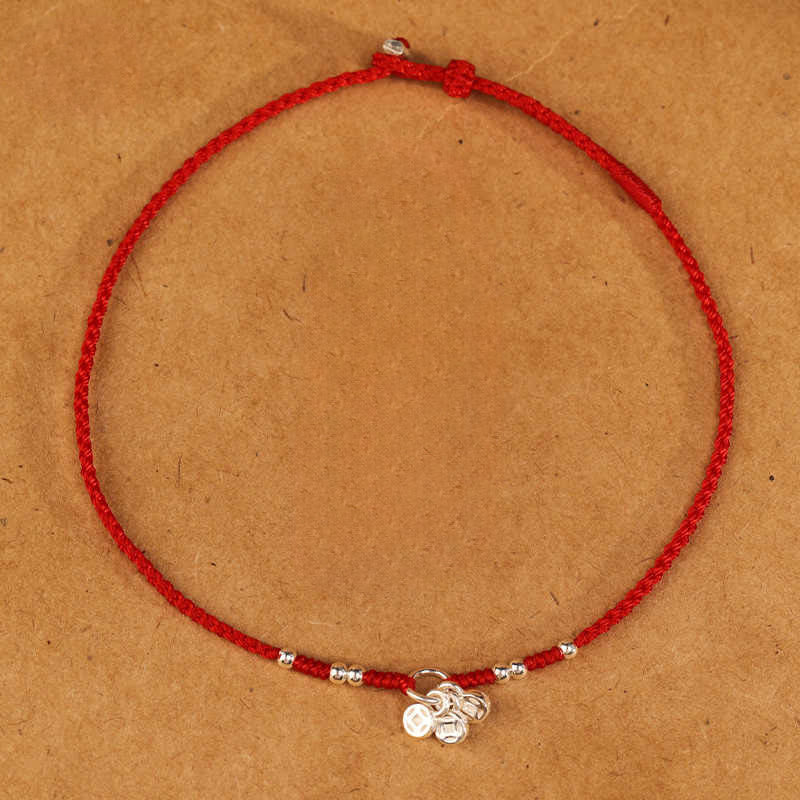 BWOOOH Handcrafted 925 Sterling Silver Copper Coins Desig