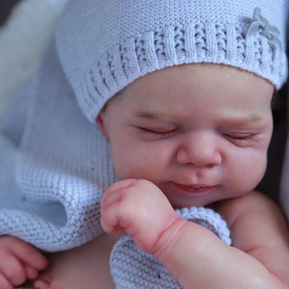 12"&16" Extremely Flexible Silicone Reborn Baby Doll Girl or Boy Named Kiner and Vadera