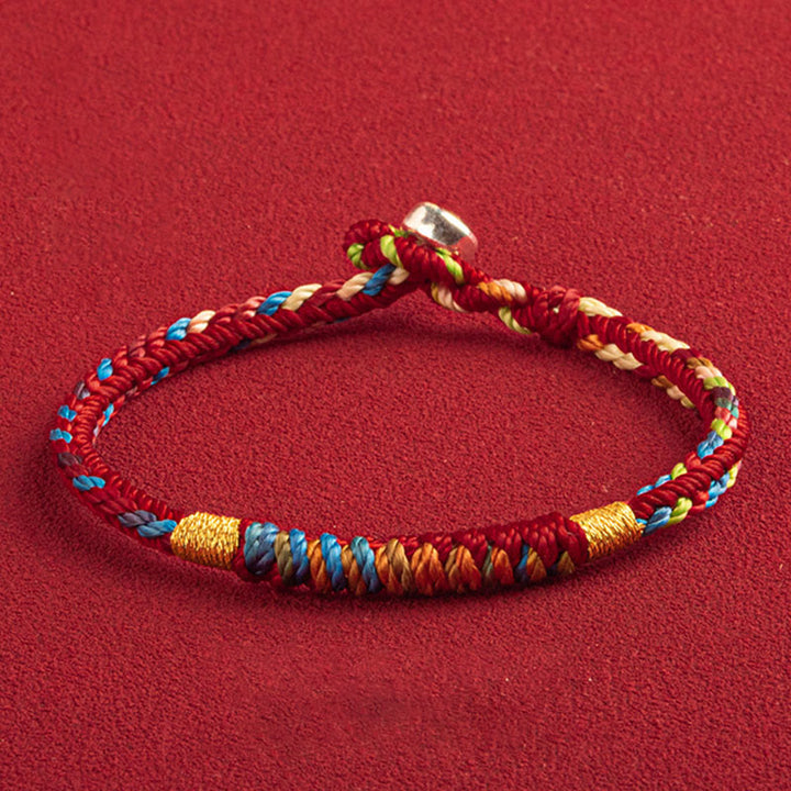 BWOOOH "May You Be Safe And Lucky In The Year Ahead" Multicolored Bracelet