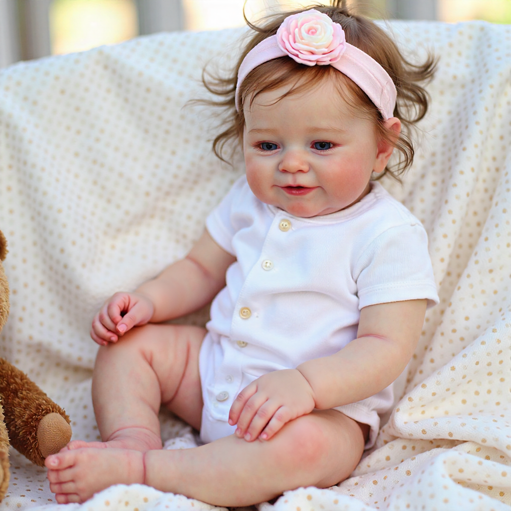 [New] 20" Reborn Toddler Realistic Baby Doll Girl Kikail with Chubby Lifelike Face