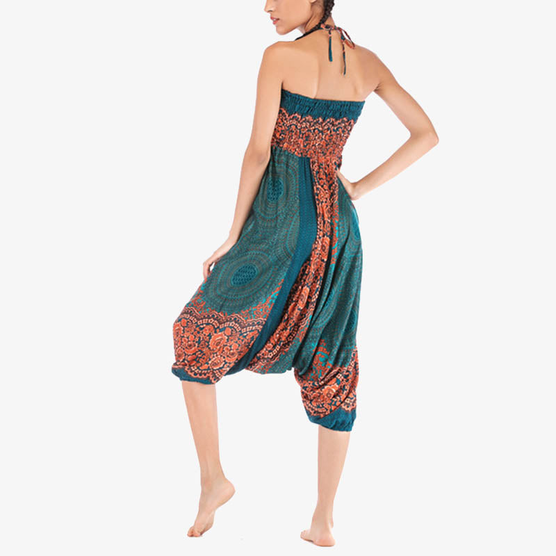 BWOOOH printed harem pants - Two Style Wear Round Geometric Pattern L
