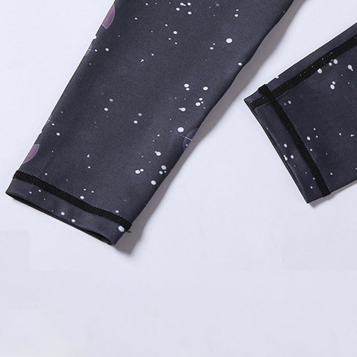BWOOOH printed yoga leggings - Cherry Blossoms Sakura Lines Print Sport