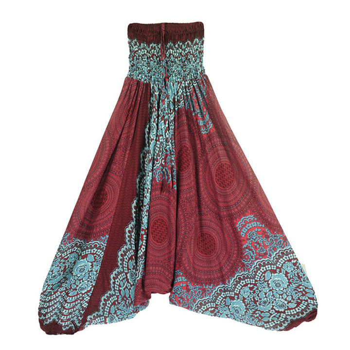 BWOOOH printed harem pants - Two Style Wear Round Geometric Pattern L