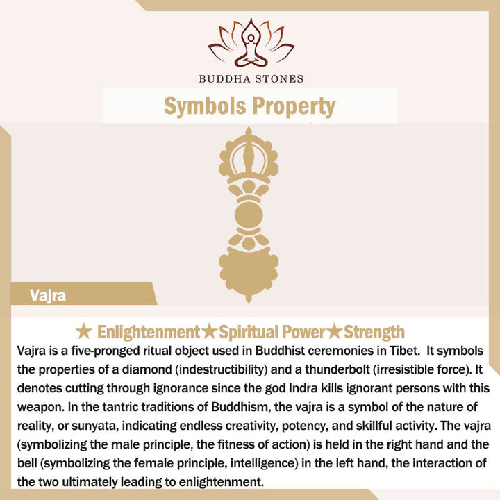 Buddha Stones Handmade Nepal Five Prong Vajra Dorje Copper Metal Decoration