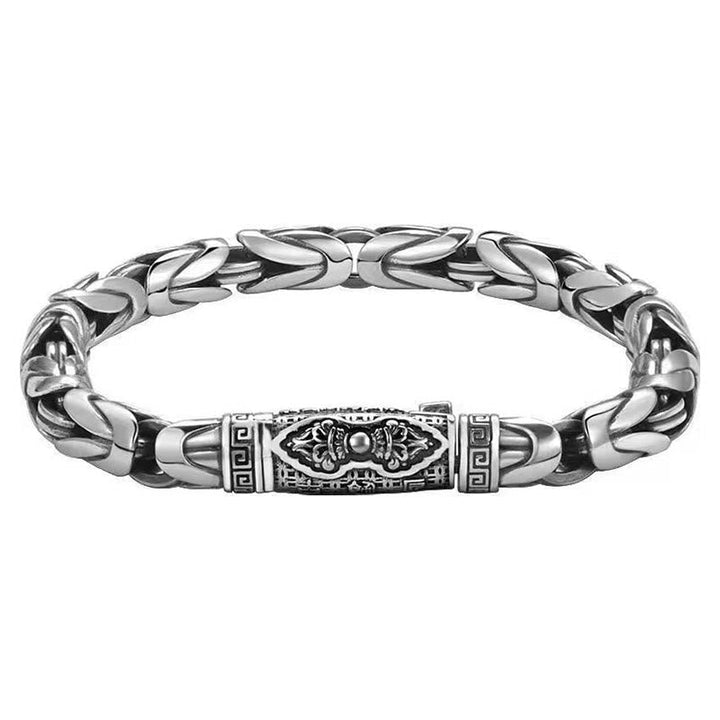 BWOOOH Dorje Vajra Om Mani Padme Hum Peace Love Copper Chain Bracelet