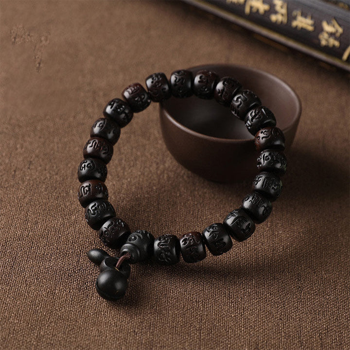 BWOOOH Tibetan Lightning Strike Wood Protection Bracelet