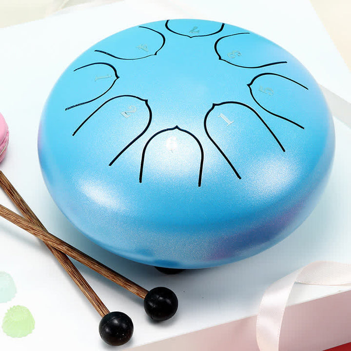 Buddha Stones Steel Tongue Drum Sound Healing Meditation Yoga Drum Kit