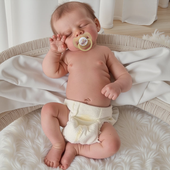 12 & 16" More Flexible Realistic Baby, Reborn Full Liquid Silicone Baby Doll Boy or Girl Lond and Wnya With Realistic Belly Button and Birth Mark
