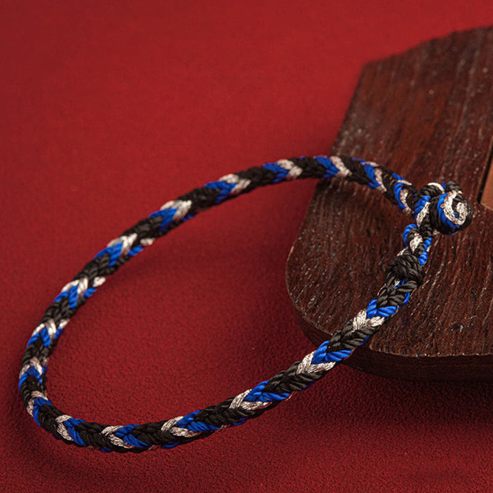 BWOOOH "May prosperity fill your life" Lucky Multicolored Bracelet