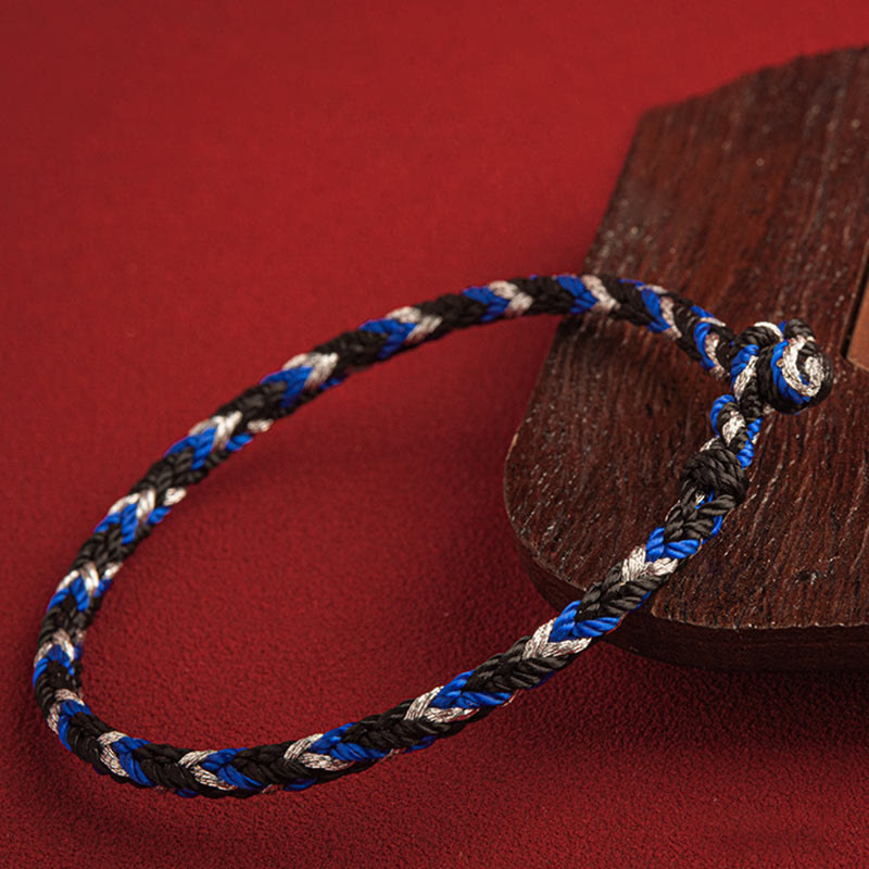 BWOOOH "May prosperity fill your life" Lucky Multicolored Bracelet
