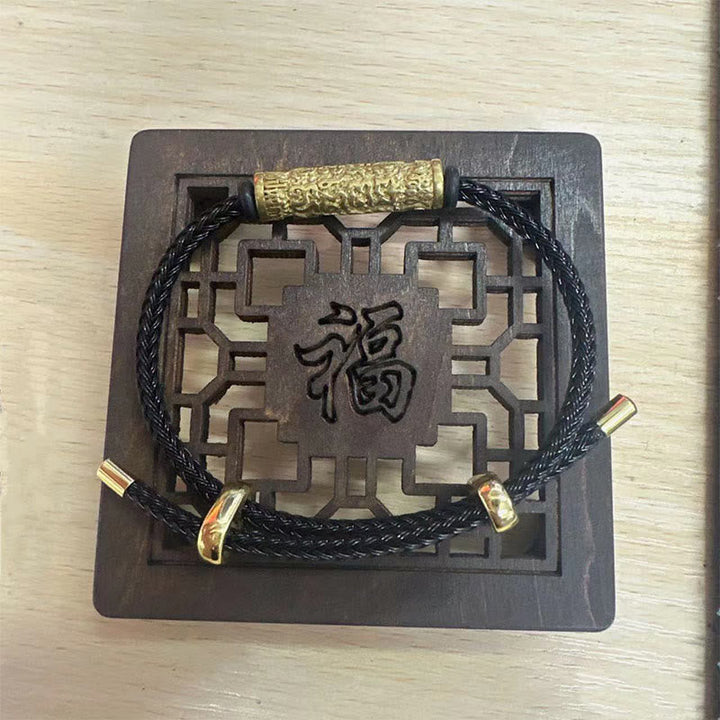 BWOOOH Tibet Handmade Tai Sui Rope Protection Strength Braided Bracelet | spiritual healing bracelet