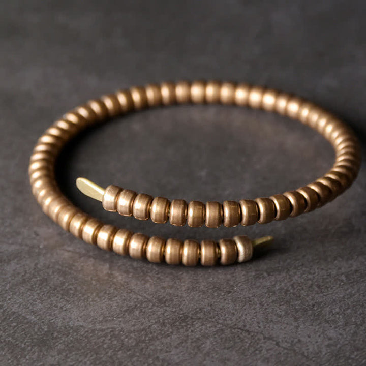 BWOOOH Vintage Design Copper Balance Adjustable Cuff Bracelet  -  Copper spiritual jewelry for spiritual healing and mindful...