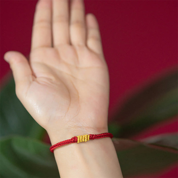 BWOOOH Handcrafted King Kong Knot Luck Protection Braid Rope Bracelet | spiritual healing bracelet