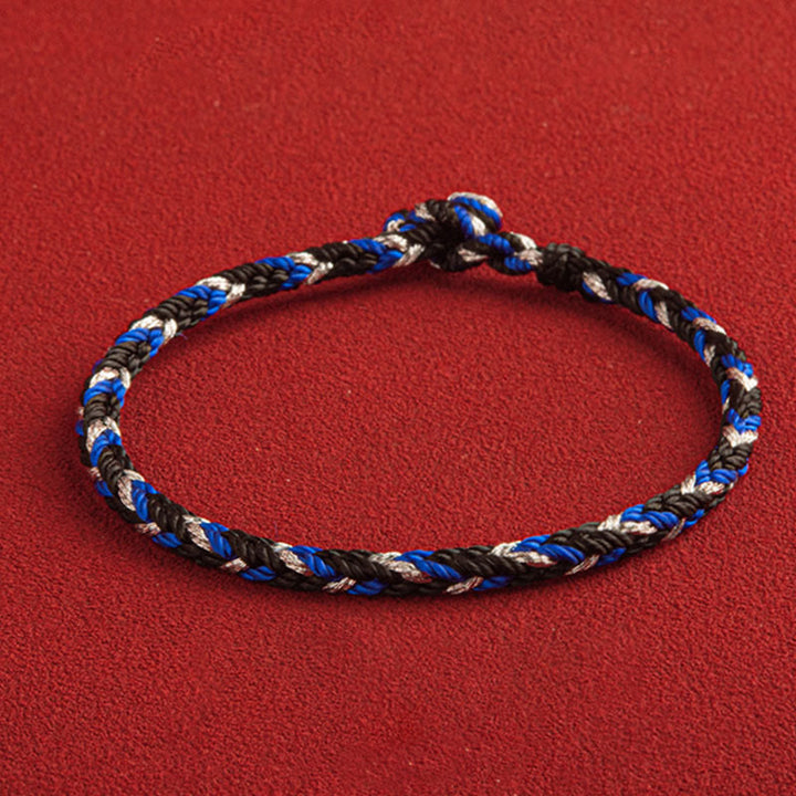 BWOOOH Lucky Multicolored Prosperity Bracelet red string protection luck spiritual jewelry