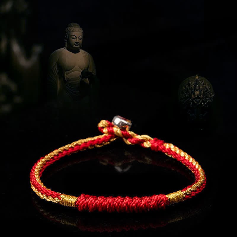 BWOOOH Tibetan Handmade Braid Luck String Protection Bracelet