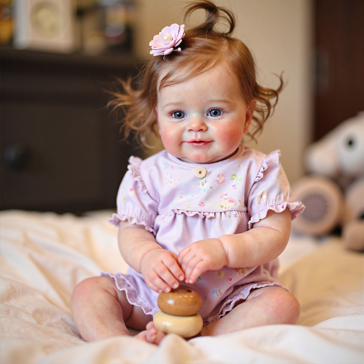 [New] 20" Reborn Toddler Realistic Baby Doll Girl Nalon with Chubby Lifelike Face