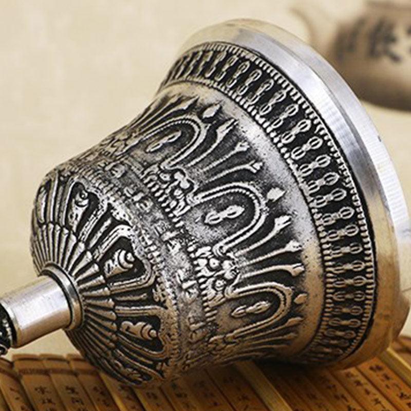 BWOOOH Tibetan Meditation Bell and Vajra Dorje Copper Decoration Set | spiritual healing bracelet