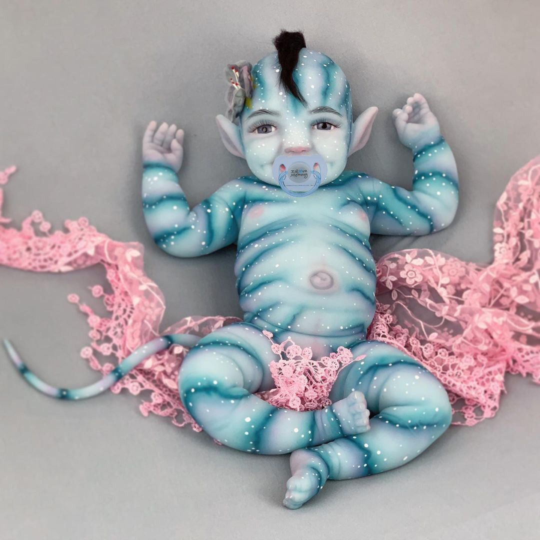 12" & 16" Adorable Baby Girl or Boy Doll Taran Full Body Silicone Extremely Flexible Doll