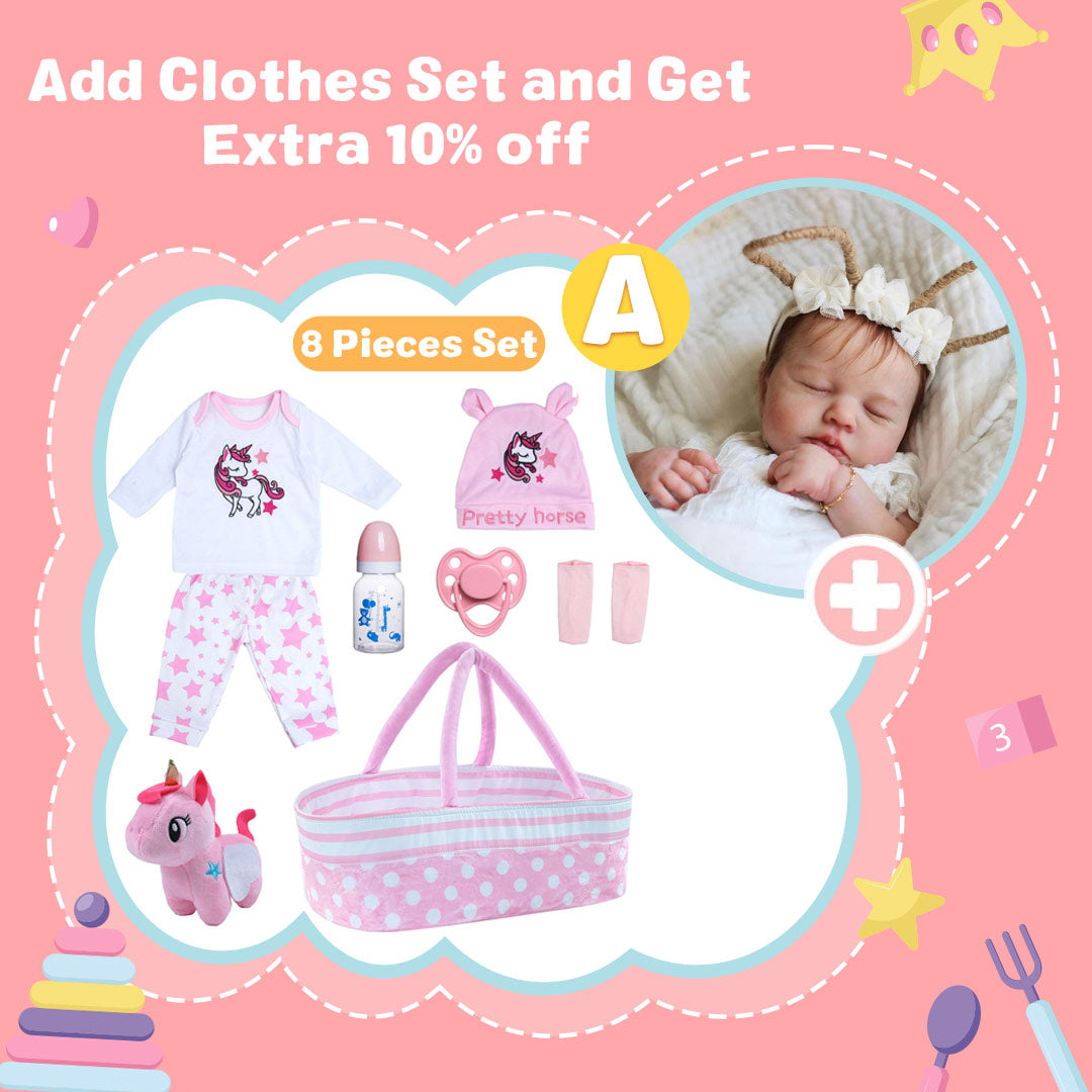 [Heartbeat💖 & Sound🔊][Kids Special Offer] 20" Real Lifelike Dide, Realistic Soft Silicone Vinyl Newborn Baby Girl Doll