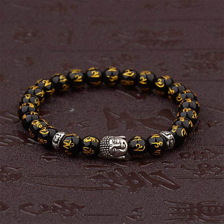 BWOOOH Tibetan Buddha Mantra Amulet Bracelet