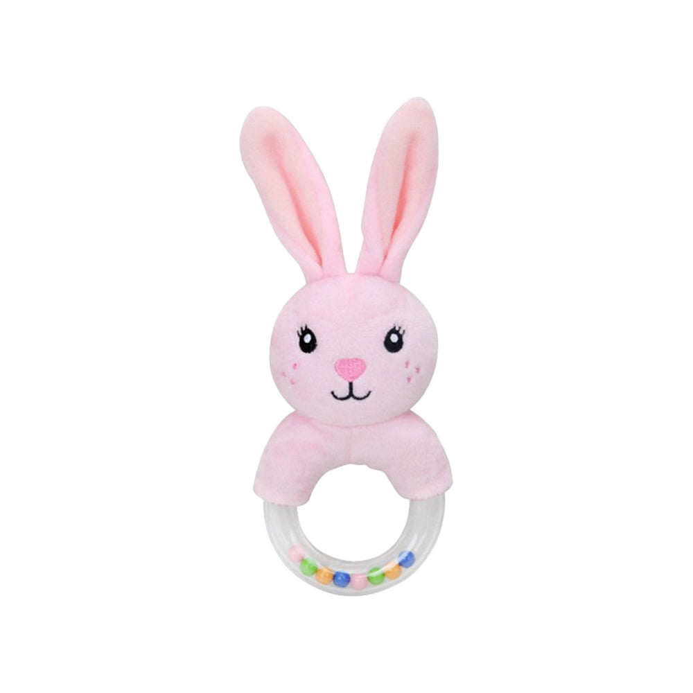 Ring Bell of Rabbit Lovely Animal World Fancy Toy Reborn Baby Plush Rattle