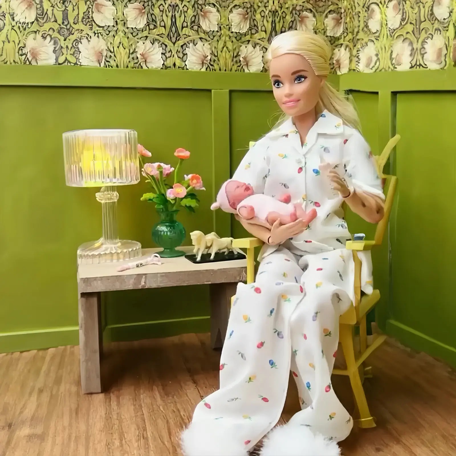 3 Inches Mini Adorable Baby Girl Doll Full Body Silicone Extremely Flexible Doll