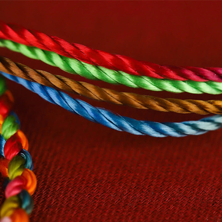 BWOOOH "May all your wishes come true" Lucky Multicolored Bracelet