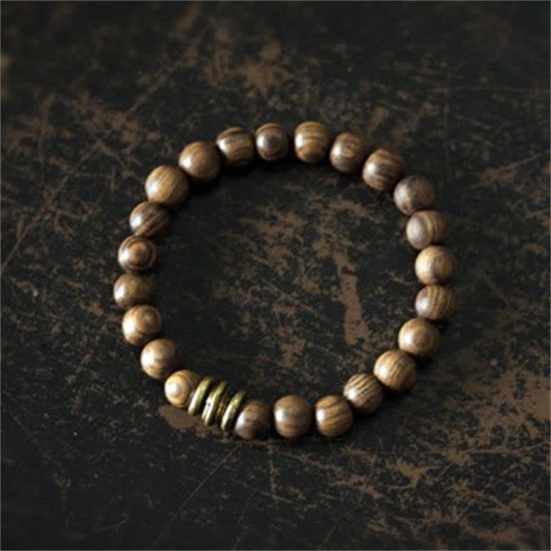 BWOOOH Tibetan Sandalwood Protection Bracelet
