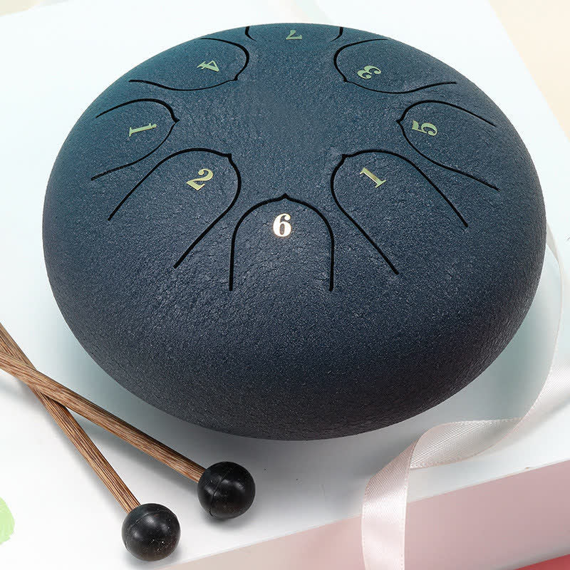 Buddha Stones Steel Tongue Drum Sound Healing Meditation Yoga Drum Kit
