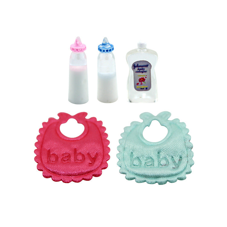 Realistic and Adorable 5-Pieces Set of Reborn Baby Living and Bath Accessories