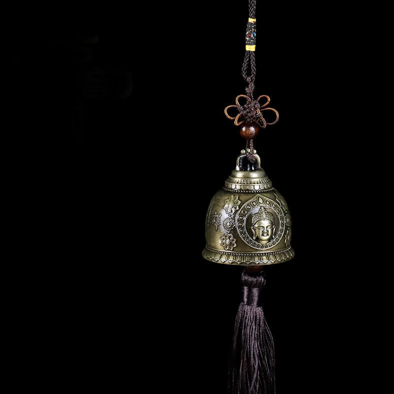 BWOOOH Feng Shui Buddha Koi Fish Phoenix Wind Chime Bell Luck Wall Hanging Decoration | spiritual healing bracelet