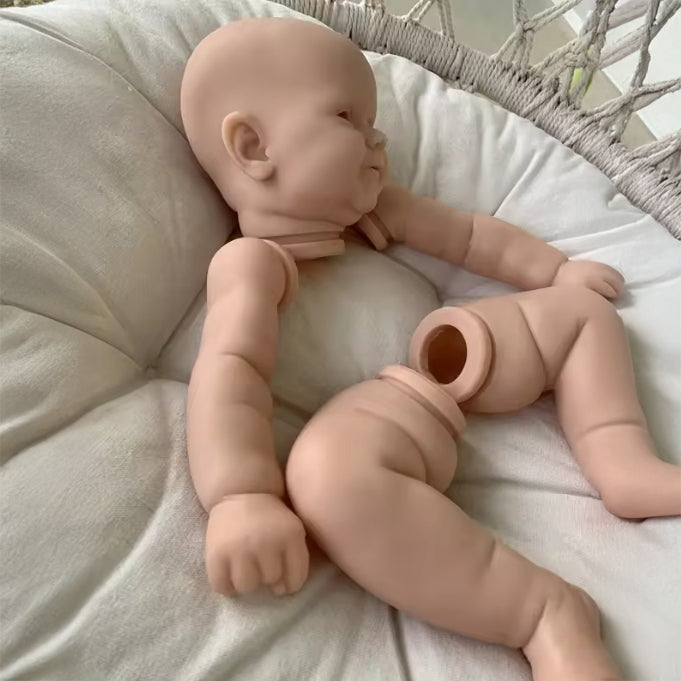 20 Inch Reborn Baby Doll Kit Maddie Vinyl Baby Molds Blank Unpainted Unassembled Kit Handmade DIY