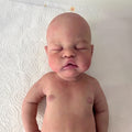 Newborn Sleeping Full Platinum Silicone Reborn Baby Doll Boy and Girl Jacobson with Delicate Hand Painted Details