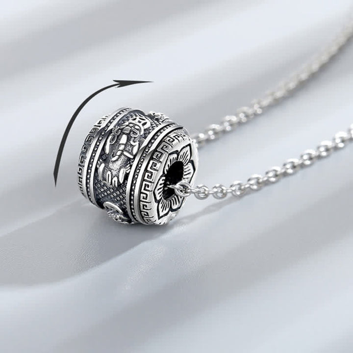 BWOOOH PiXiu Luck Wealth Rotatable Necklace Pendant