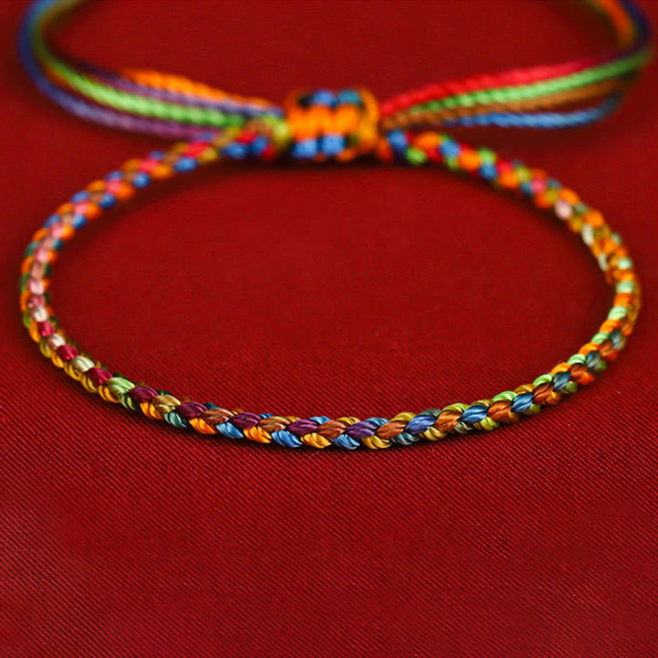 BWOOOH "May all your wishes come true" Lucky Multicolored Bracelet