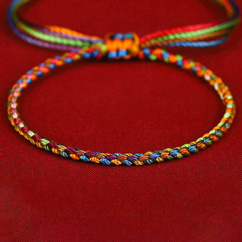 BWOOOH "May all your wishes come true" Lucky Multicolored Bracelet