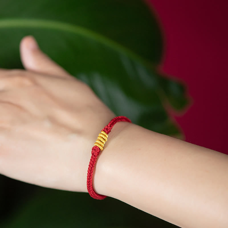 BWOOOH Handcrafted King Kong Knot Luck Protection Braid Rope Bracelet | spiritual healing bracelet