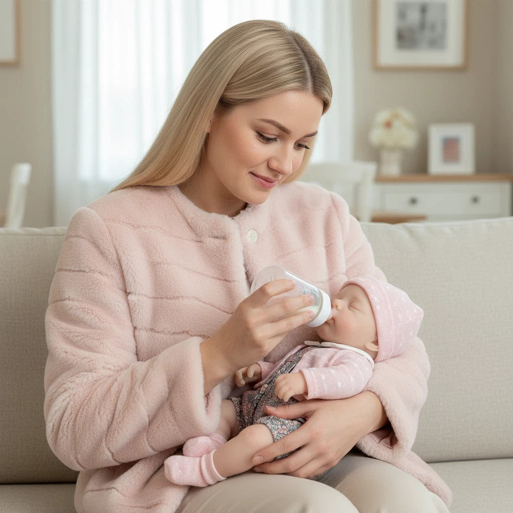 Emma Grace 12-inch All-Silicone Rebirth Doll - Washable and Possible Simulation Baby Toy