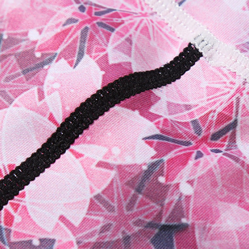 BWOOOH printed yoga leggings - Cherry Blossoms Sakura Lines Print Sport