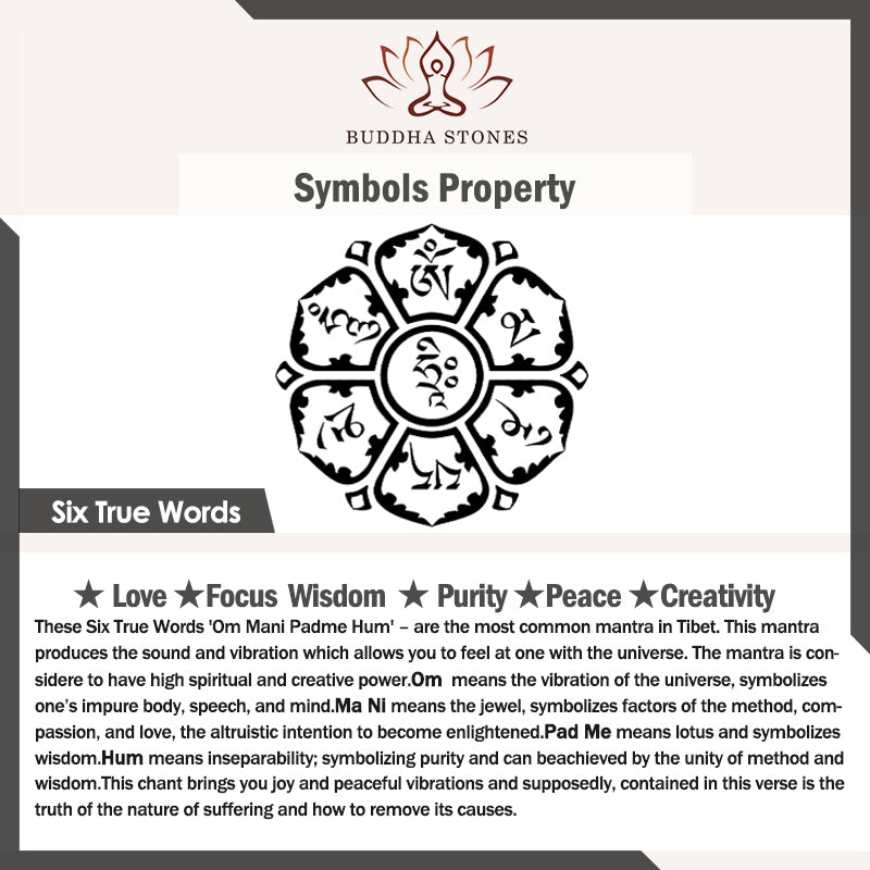Buddha Stones Tibetan Blessing Prayer Wheel Car Decoration