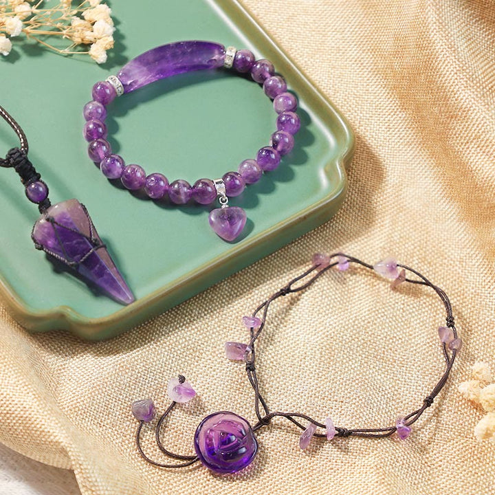 BWOOOH Bring Serenity into Your Life Amethyst Bundle