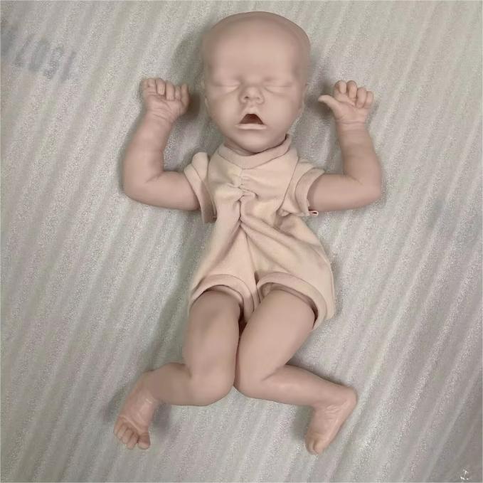 17 Inch Reborn Baby Doll Kit Twin A Vinyl Baby Molds Blank Unpainted Unassembled Kit Handmade DIY