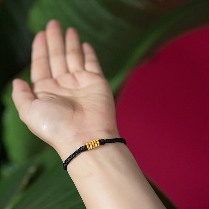 BWOOOH Handcrafted King Kong Knot Luck Protection Braid Rope Bracelet | spiritual healing bracelet