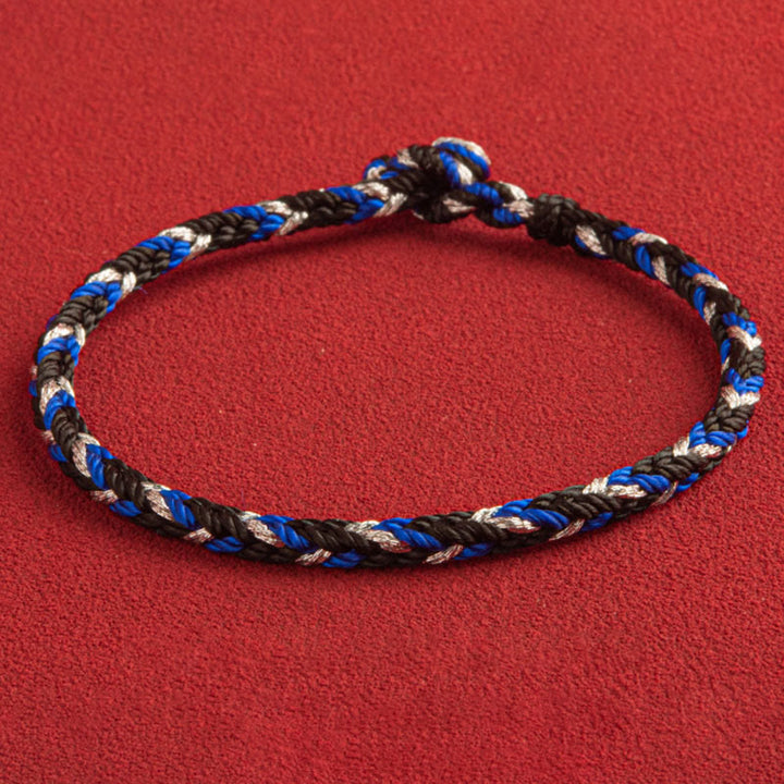 BWOOOH "May prosperity fill your life" Lucky Multicolored Bracelet