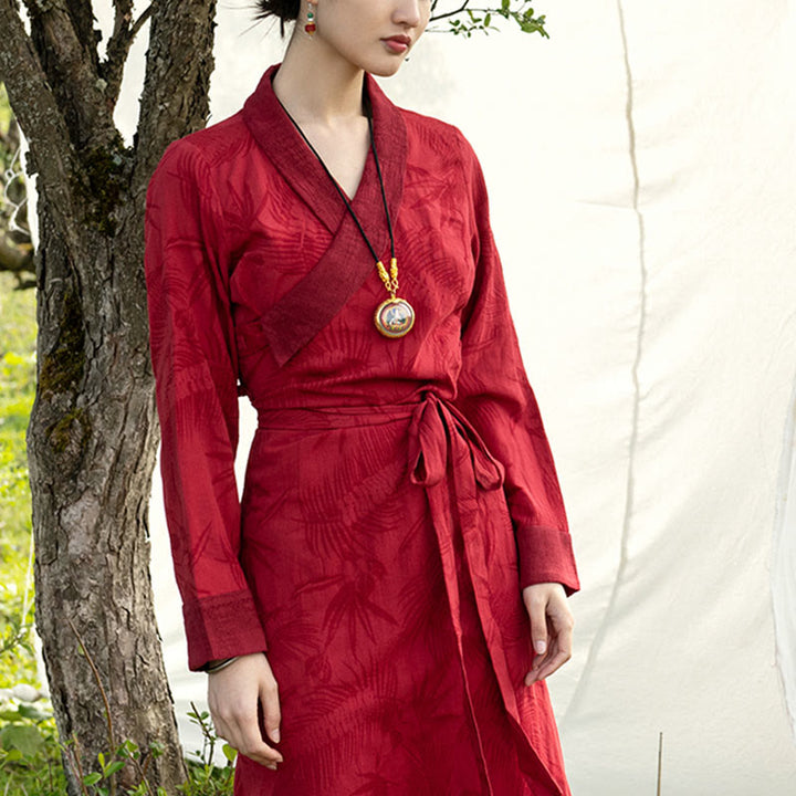 BWOOOH Tibetan Dress Clothing Lhasa Long Wrap Dress Maxi 
