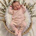 [Free customized birth certificate] 20" Real Lifelike Realistic Soft Silicone Vinyl Newborn Baby Girl Doll Clinaira[Purchase and get permanent VIP service!]