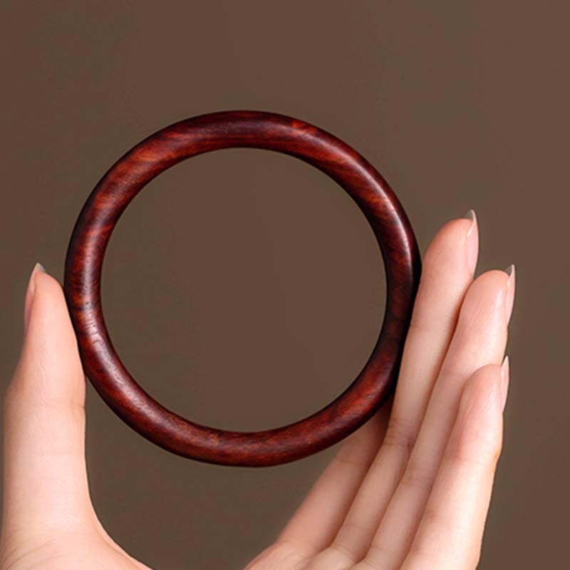 BWOOOH Tibetan Small Leaf Red Sandalwood Ebony Green Sandalwood Protection Bracelet Bangle Tibetan Buddhist bracelet wooden mala