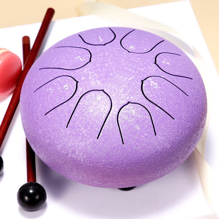 Buddha Stones Steel Tongue Drum Sound Healing Meditation Yoga Drum Kit